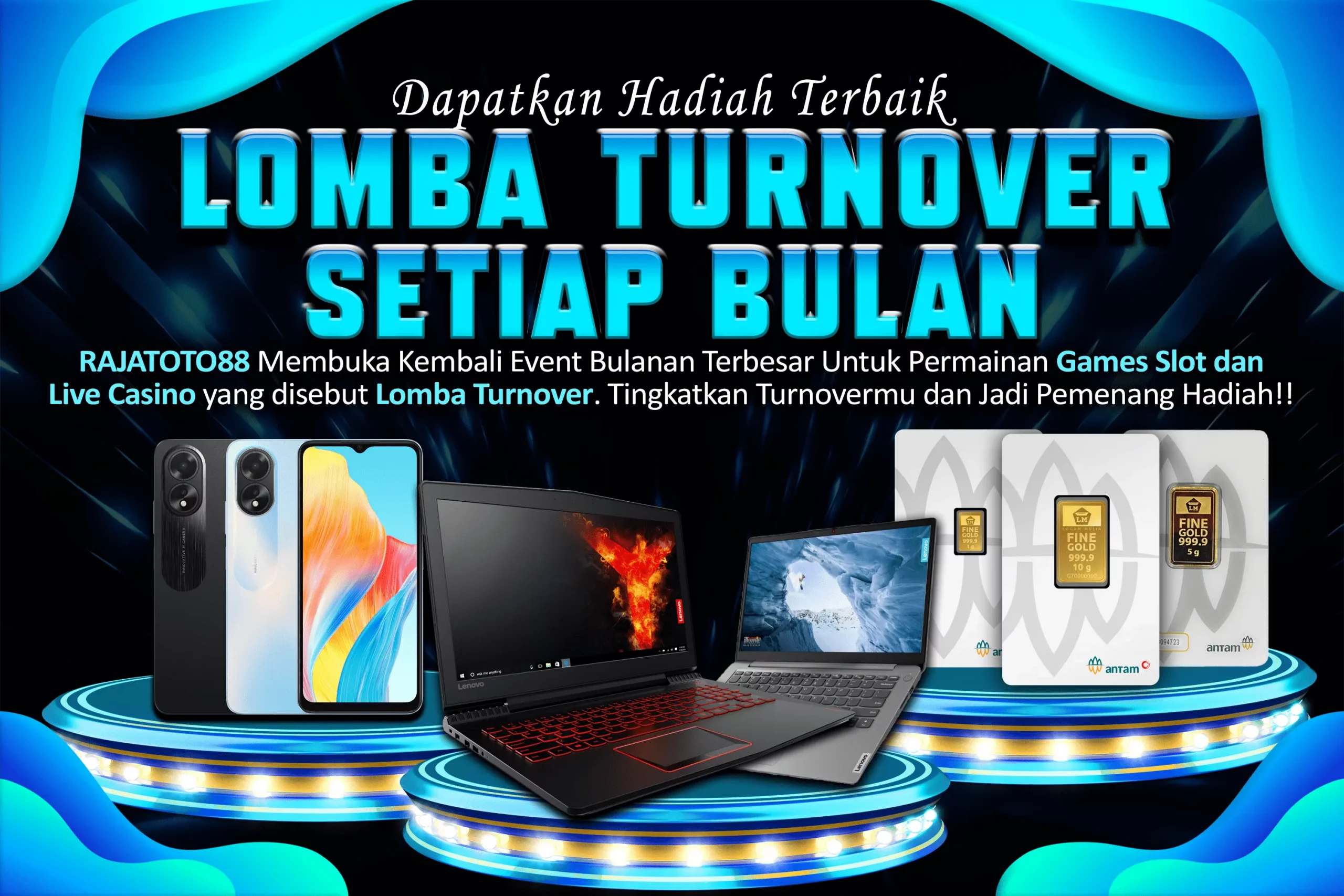 Nikmati Bonus Turnover Tanpa Batas di Rajatoto88